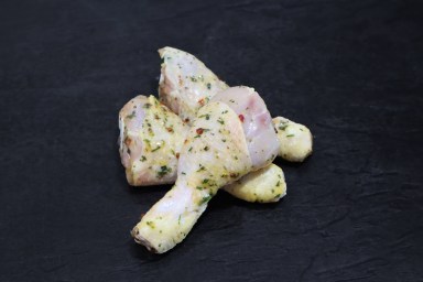pilons de poulet marinés